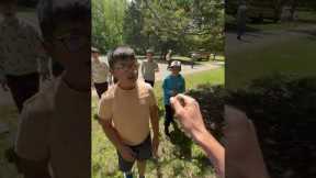 Man Frees Trapped Hummingbird