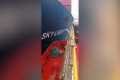 Container Vessel Crashes At Romanian